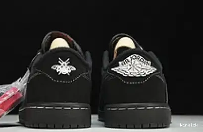 x Low Travis Phantom" Scott "Black Air  Jordan 1 DM7866-001 0425